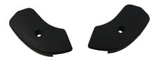 Seat hinge cover black 64-66