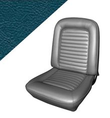 Upholstery Mustang 64-65 CP std blue