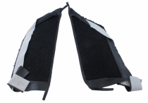 Matta Torpedsida Mustang Pony 65-66 CV svart