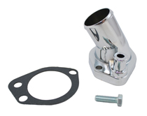 Water neck Ford SB chrome