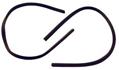 Gummilist Ventilationsruta/Drr Mustang 67-68