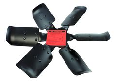 Fan 6-Blade Black 17"