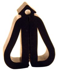 Rubber bump Bonnet 67-68 rear