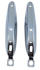 Bumper horn rear 67-68 chrome