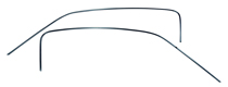Drip Rail Molding set 67-68 FB