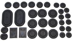 Rubber button kit 1967 (33pc)