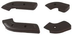 Seat hinge cover black 68-70