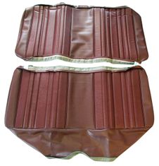 Rear seat Torino 68 CV red