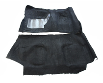 Matta Mustang 69-70 CP svart nylon