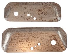 Frstrkningsplt bakste 2 x avgas 67-69 Mustang