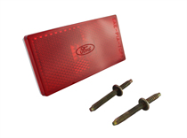 Glas Sidomarkering 70 bak