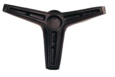 Stoppning ratt Must/Cgr 70-73 3-eker svart