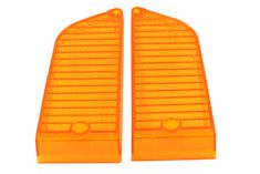 Parking light lens orange 71-72 OEM