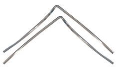 Prydnadslist Vindruta Mustang 71-73 2-del CP