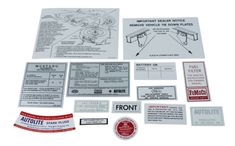 Dekalsats Mustang 1966 15 delar