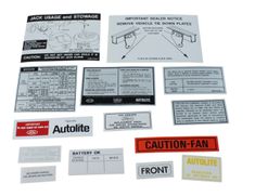 Decal kit Mustang 1969