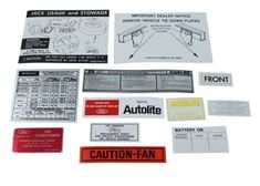 Decal kit Mustang 1971