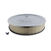 Air cleaner chrome 14", Edelbrock