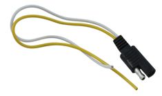 Elkontakt hane/hona 2-pol FORD med kabel