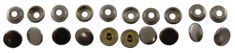 Snap Fastener Kit Nickel (10)