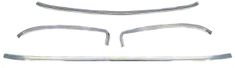 Rear window molding set Camaro 75-81 Chr