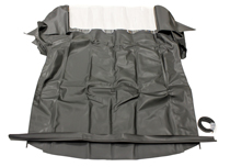 Cabtop Camaro/F-bird 67-69 med plastruta svart