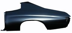 Quarter panel Chevelle 2d CP 70-72 LH