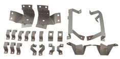 Trim bracket set Mustang 67-68 FB 21 pc