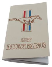 Instruktionsbok Mustang 1967
