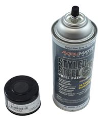 Lack grmetallic styled steel