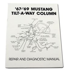 Manual Tilt-a-way ratt Mustang 67-69