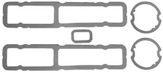 67 Camaro Standard Lens Gasket Set