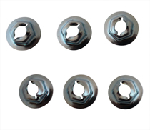 Pltmutter 1/4" set/6