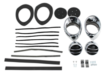 67-68 F-Body Astro Vent Kit chrome