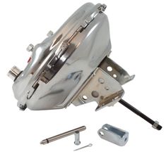 Brake booster GM A/F body 67-72 Chrome