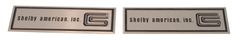 Shelby Door Sill Scuff Plate Emblem 65-6