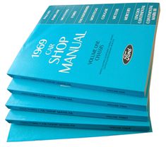 Verkstadsbok Mustang 1969