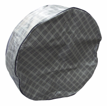 Spare tire cover plaid 15"