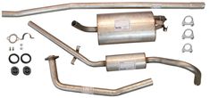 Exhaust system 120/130 62-66 SS