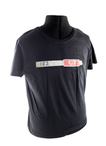 T-shirt svart Emblem 123GT