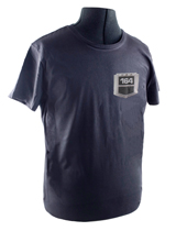 T-shirt svart 164 emblem