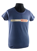 T-Shirt dam bl 123GT emblem