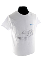 T-shirt vit Volvo 164