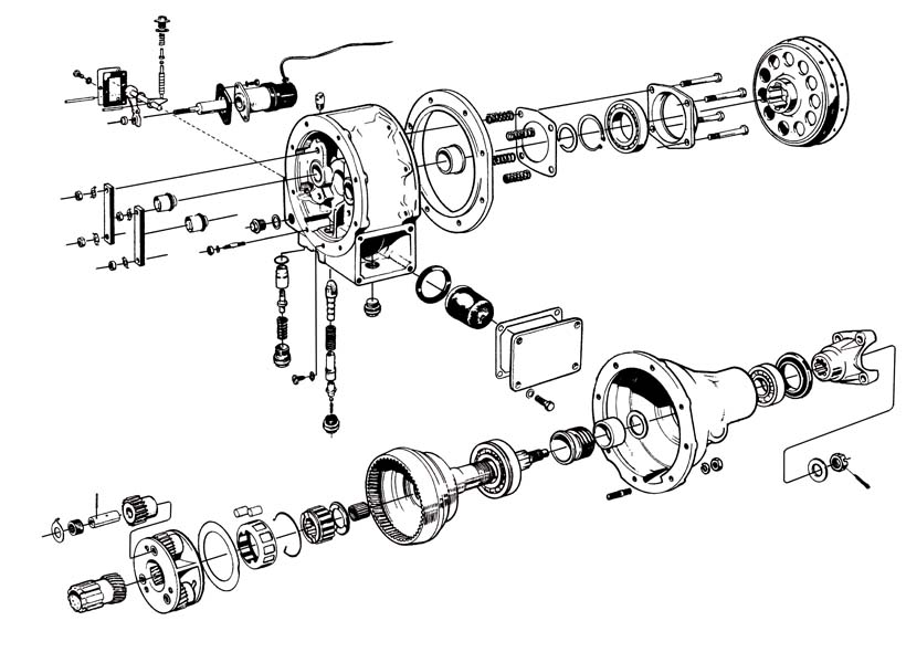 Volvo / Amazon/122 / Transmission/Rear suspension / Gear box ...