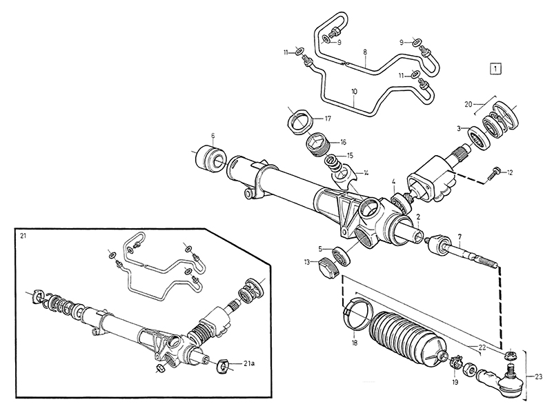 Steering Gear 940 960 KOYO VP Autoparts