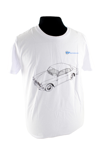 T-shirt vit Volvo Amazon i gruppen Tillbehr / T-shirts / T-shirts Amazon hos VP Autoparts AB (vp-tswt03)