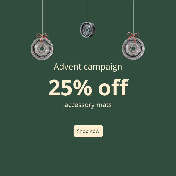 25% off accessory mats