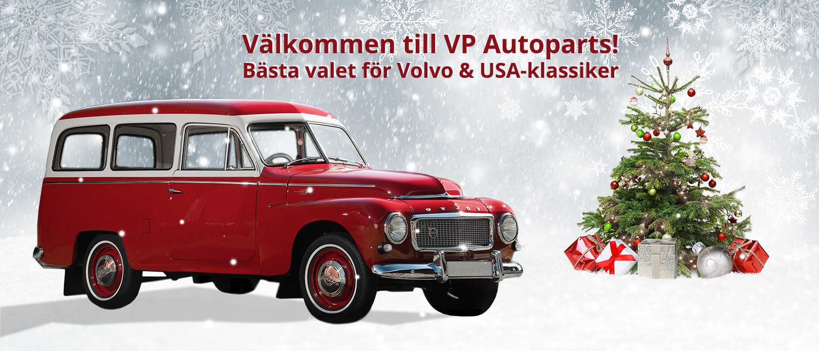 Välkommen till VP Autoparts! Ditt självklara val för din klassiska Volvo och Ford / GM.
