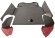 Upholstery kit Trunk 122 Wagon code 518-