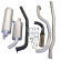 Exhaust system 140/240 B20 74-75 2 Exhaust system 140/240 B20 74-75 2